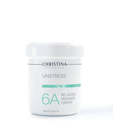 Unstress Step 6a Relaxing Massage Cream Pro clinic product