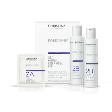 Rose de Mer Step 2a+2b Sea Herbal Peel Kit Pro clinic product